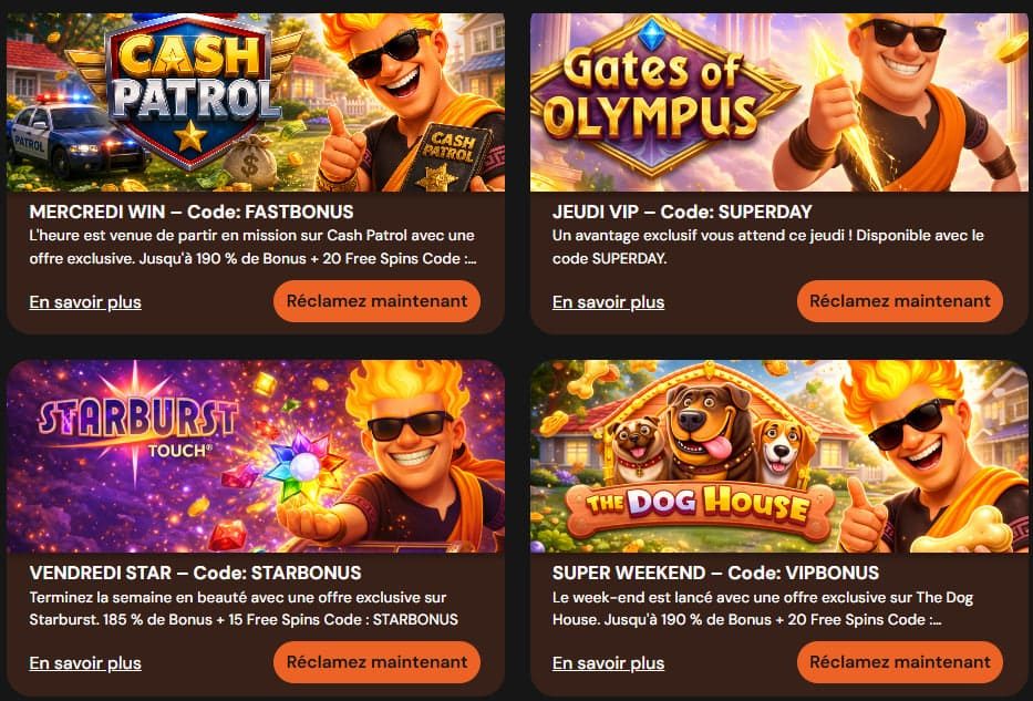 Bonus Casino Hermes 2026 — le vrai 250 % décrypté image 2